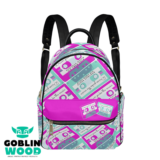 80s Mix Tape - Mini Backpack - Supernatural Inspired - Goblin Wood Exclusive - Goblin Wood