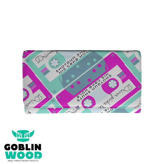 80s Mix Tape - Supernatural Inspired AOP Purse - Goblin Wood Exclusive - Goblin Wood