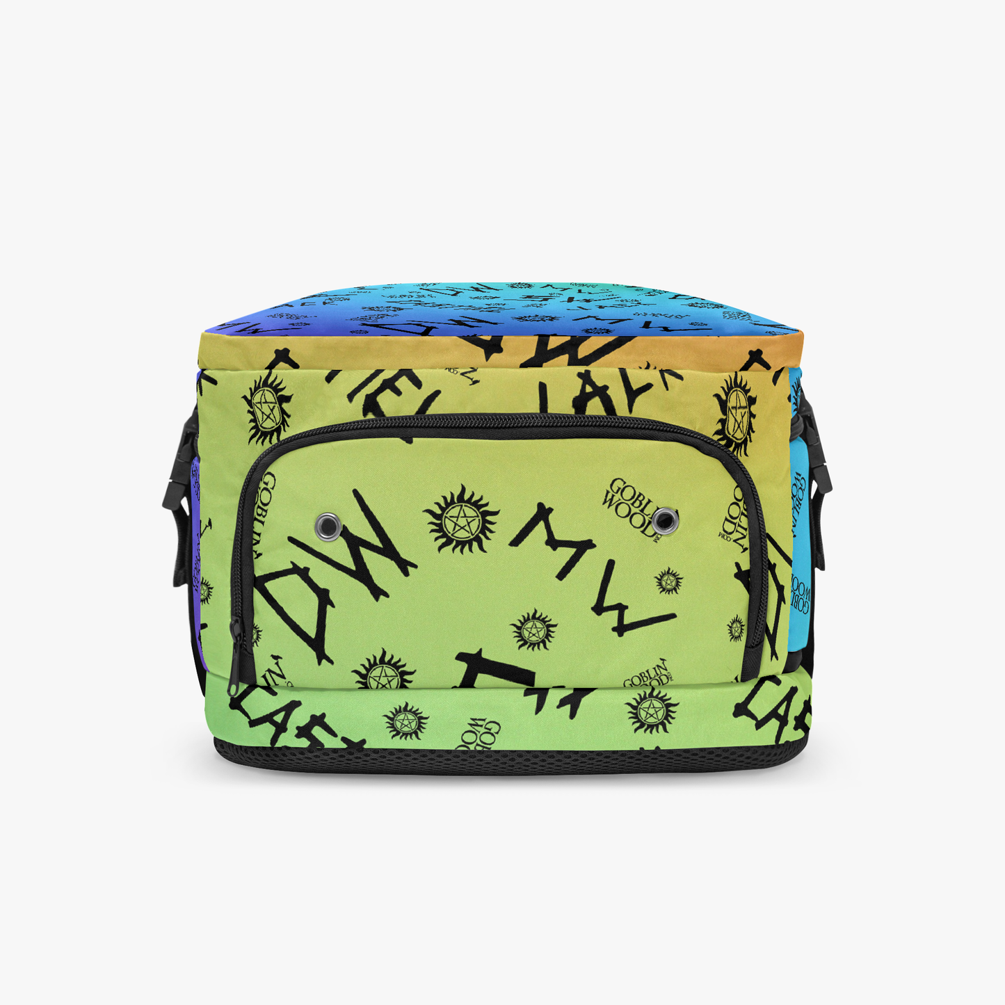 Initials (Rainbow) - Multi-Pocket Hiking Backpack - Goblin Wood Exclusive