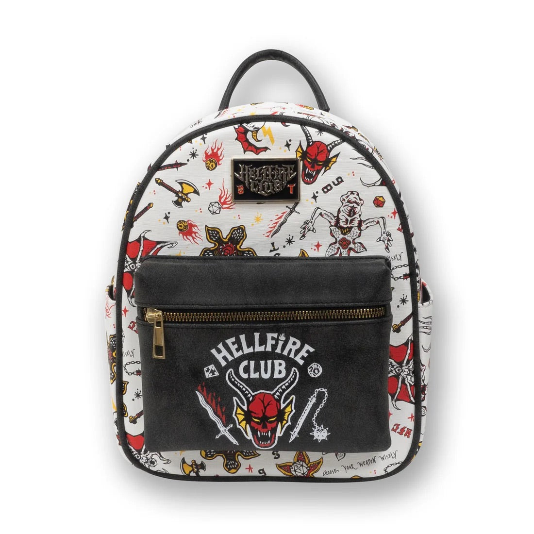 Stranger Things - AOP Hellfire Mini Backpack