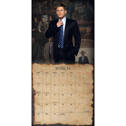 SPN 2027 Square Calendar