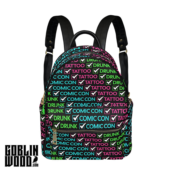 Charlie AOP - Mini Backpack - Supernatural Inspired - Goblin Wood Exclusive