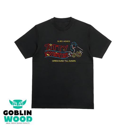 Titty Twister - Black Premium T-Shirt - From Dusk Till Dawn Inspired - Goblin Wood Exclusive