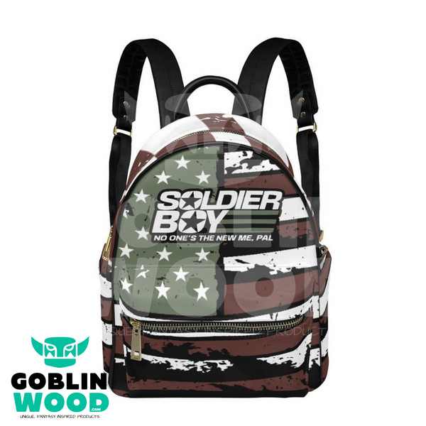Soldier Boy (Flag) - Mini Backpack - The Boys Inspired - Goblin Wood Exclusive