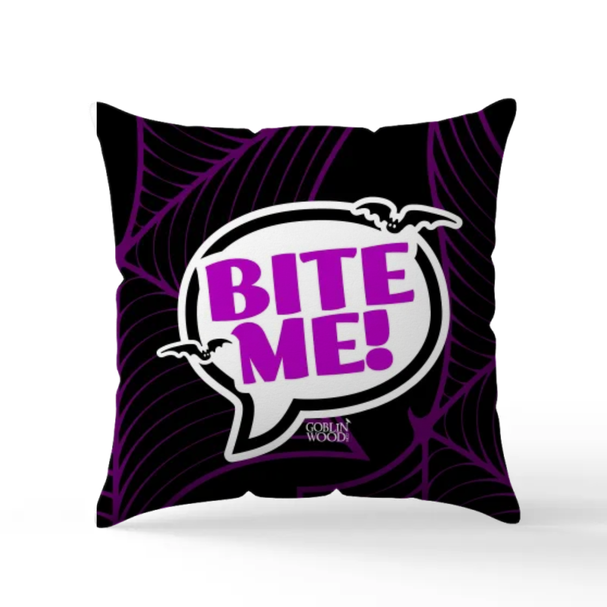 Bite Me! Scatter Cushion - Buffy Inspired Goblin Wood Exclusive
