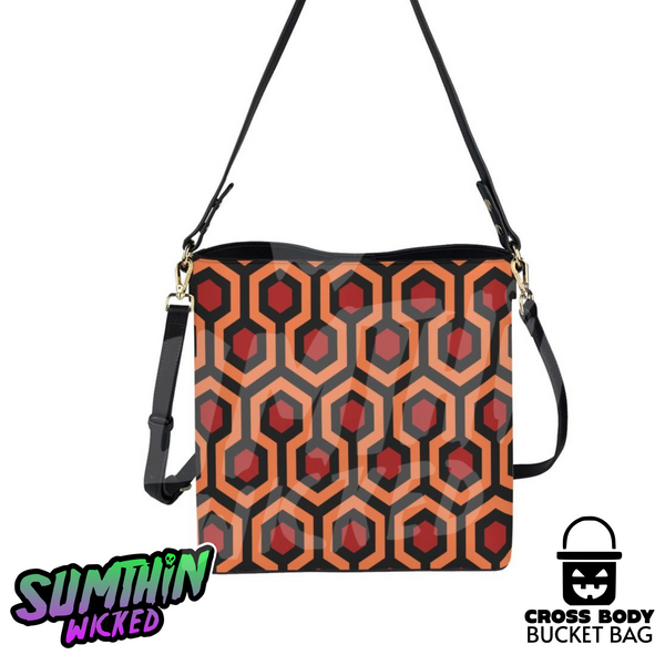 Here's Johnny! - Cross Body Bucket Bag  - The Shining Inspired - Sumthin Wicked Exclusive