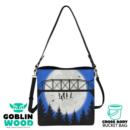 Bridge (Blue) - Crossbody Bucket Bag - The Lost Boys Inspired - Goblin Wood Exclusive
