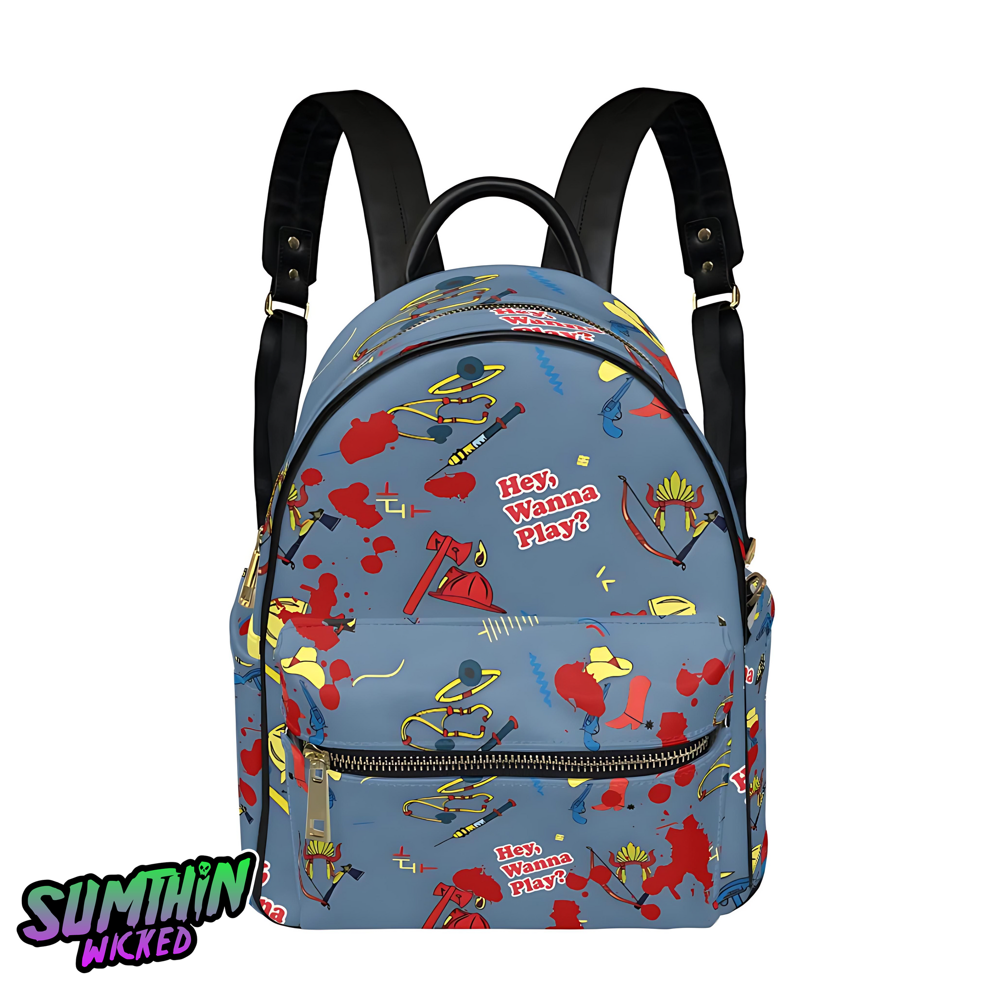 Chuck - AOP Mini Backpack - Child's Play Inspired - Sumthin Wicked Exclusive