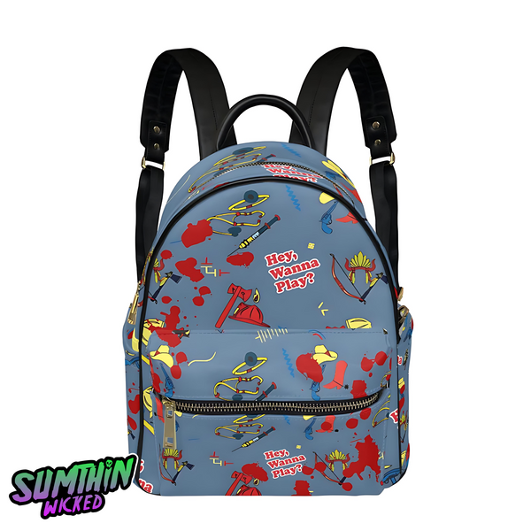 Chuck - AOP Mini Backpack - Child's Play Inspired - Sumthin Wicked Exclusive