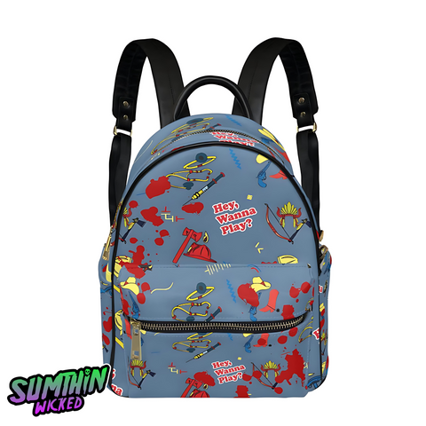 Chuck - AOP Mini Backpack - Child's Play Inspired - Sumthin Wicked Exclusive