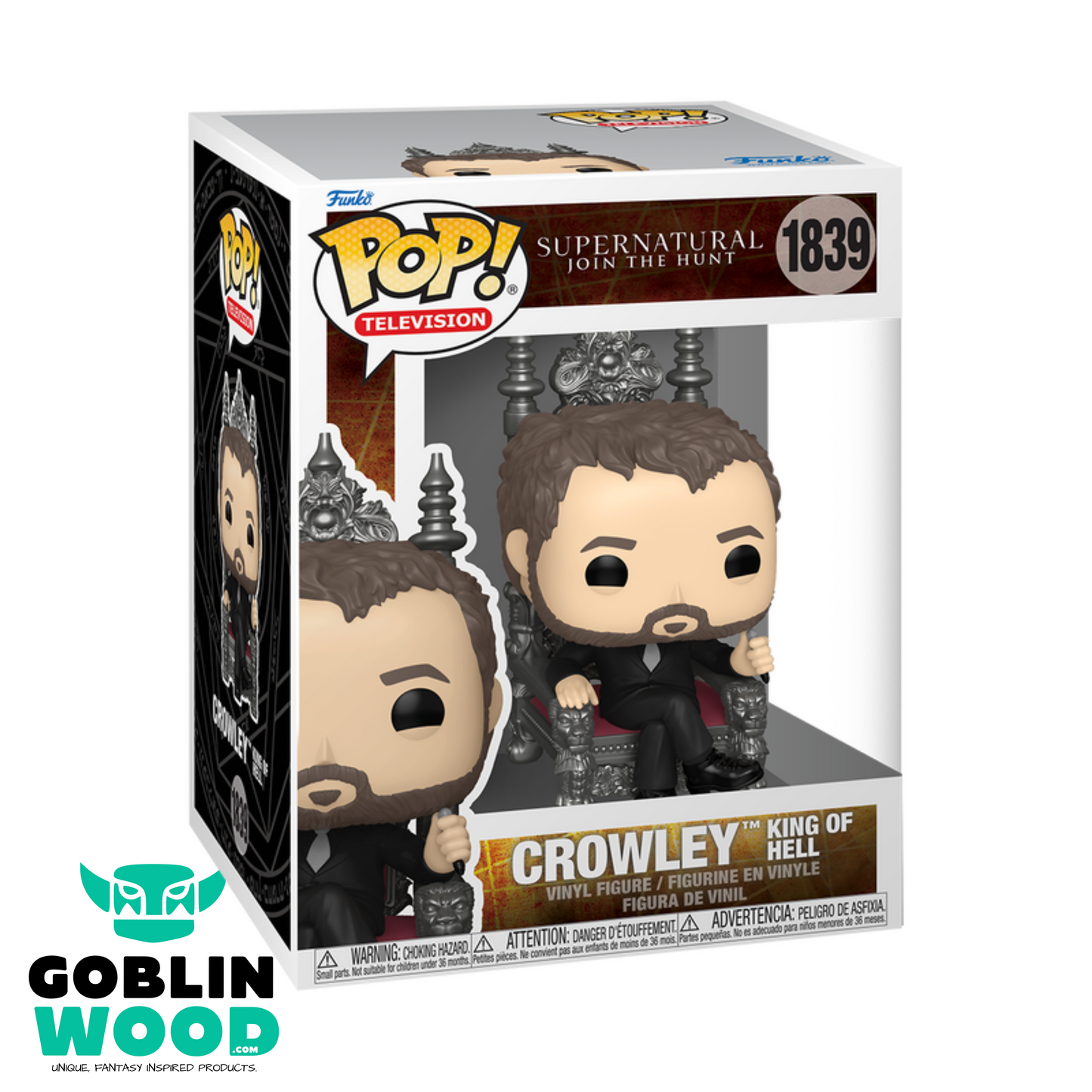 Crowley King of Hell - SPN - Funko Pop! Premium Vinyl