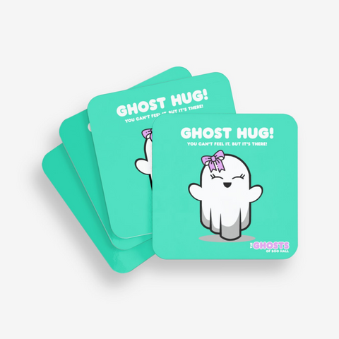 Ghost Hug Coaster - The Ghosts of Boo Hall