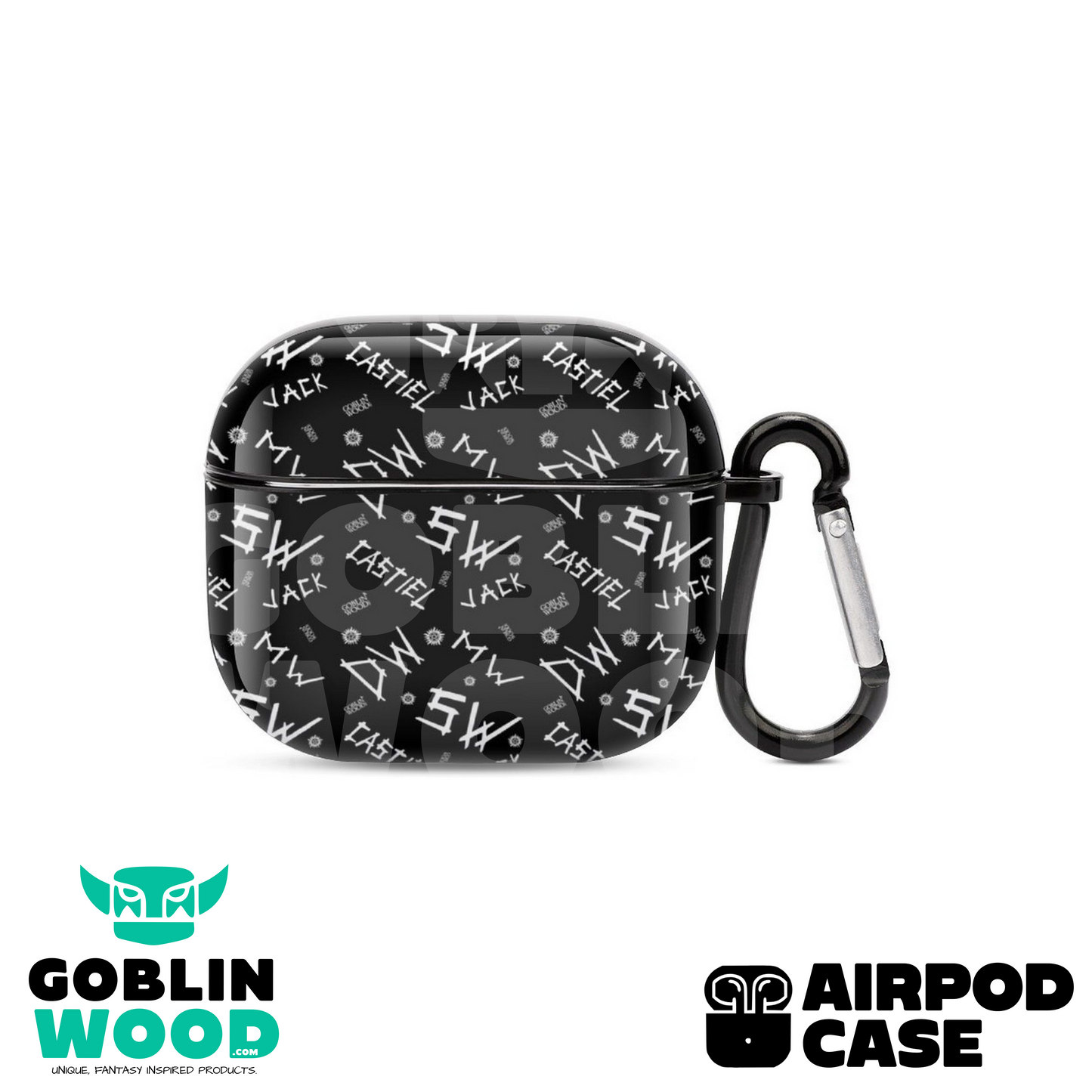 Initials (Black) - 3rd Gen - Goblin Wood Exclusive