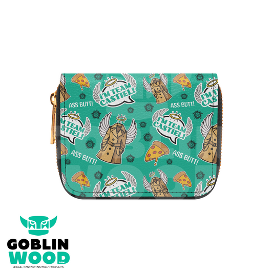 Hey Assbutt! - Bifold Zipper Purse - Supernatural Inspired - Goblin Wood Exclusive