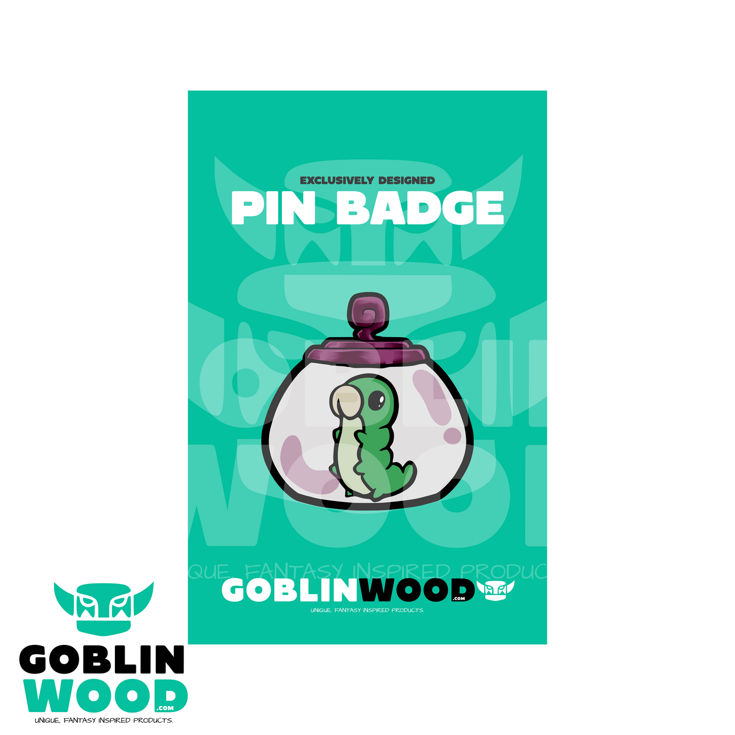Bowl - Acrylic Pin Badge - Hollow Knight Inspired - Goblin Wood Exclusive