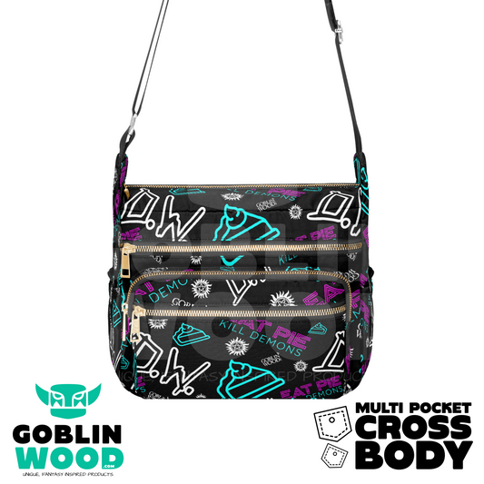 Eat Pie - Multi Pocket Crossbody - Goblin Wood Exclusive