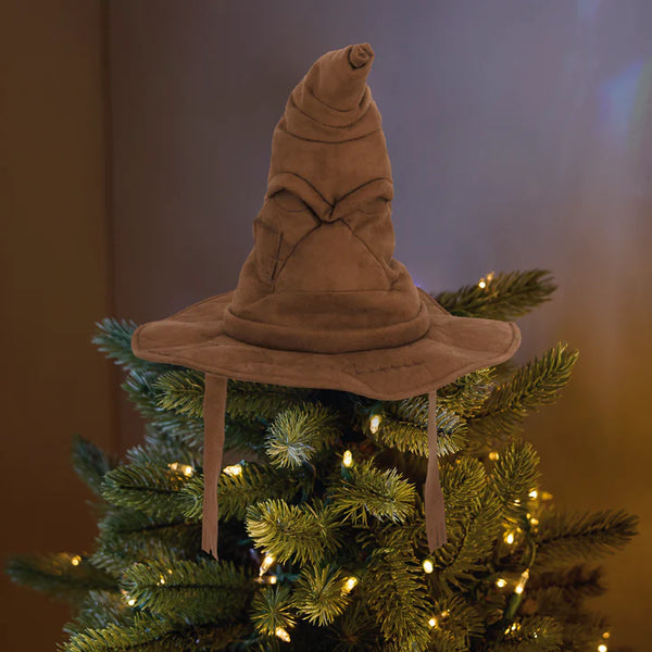 Harry Potter Plush Christmas Tree Topper - Hogwarts Sorting Hat