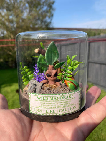 Wild Mandrake Cloche - Harry Potter Inspired
