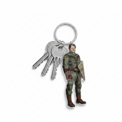 Soldier Boy - Acrylic Keychain - The Boys Inspired - Goblin Wood Exclusive