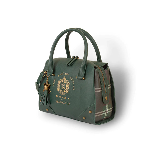 Slytherin Luxury Plaid Top Handbag