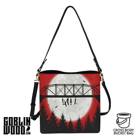 Bridge - Crossbody Bucket Bag - The Lost Boys Inspired - Goblin Wood Exclusive