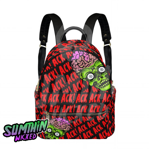 Ack Ack Ack! - AOP Print Mini Backpack - Mars Attacks! Inspired - Sumthin Wicked Exclusive