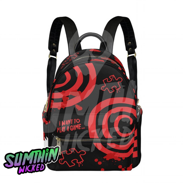 Saw - Mini Backpack - Saw Inspired - Sumthin Wicked Exclusive