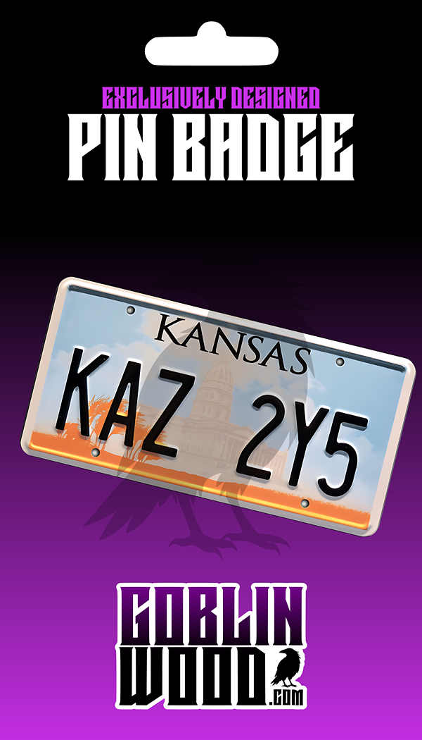 KAZ 2Y5 - Acrylic Pin Badge - Supernatural Inspired - Goblin Wood Exclusive