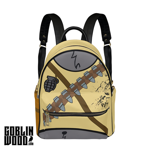 Rocksteady - Mini Backpack - TMNT Inspired - Goblin Wood Exclusive