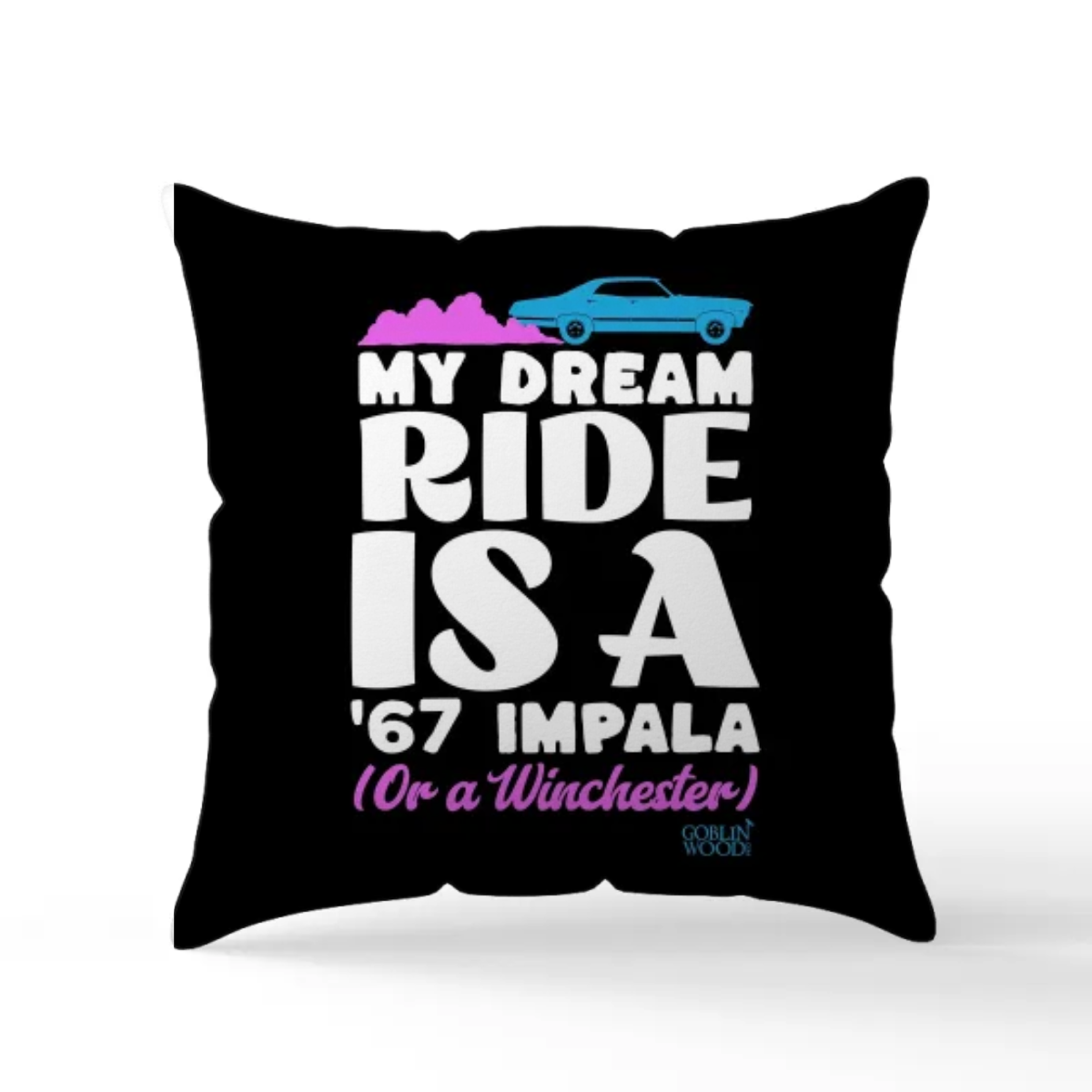 Dream Ride - Scatter Cushion - Supernatural Inspired - Goblin Wood Exclusive