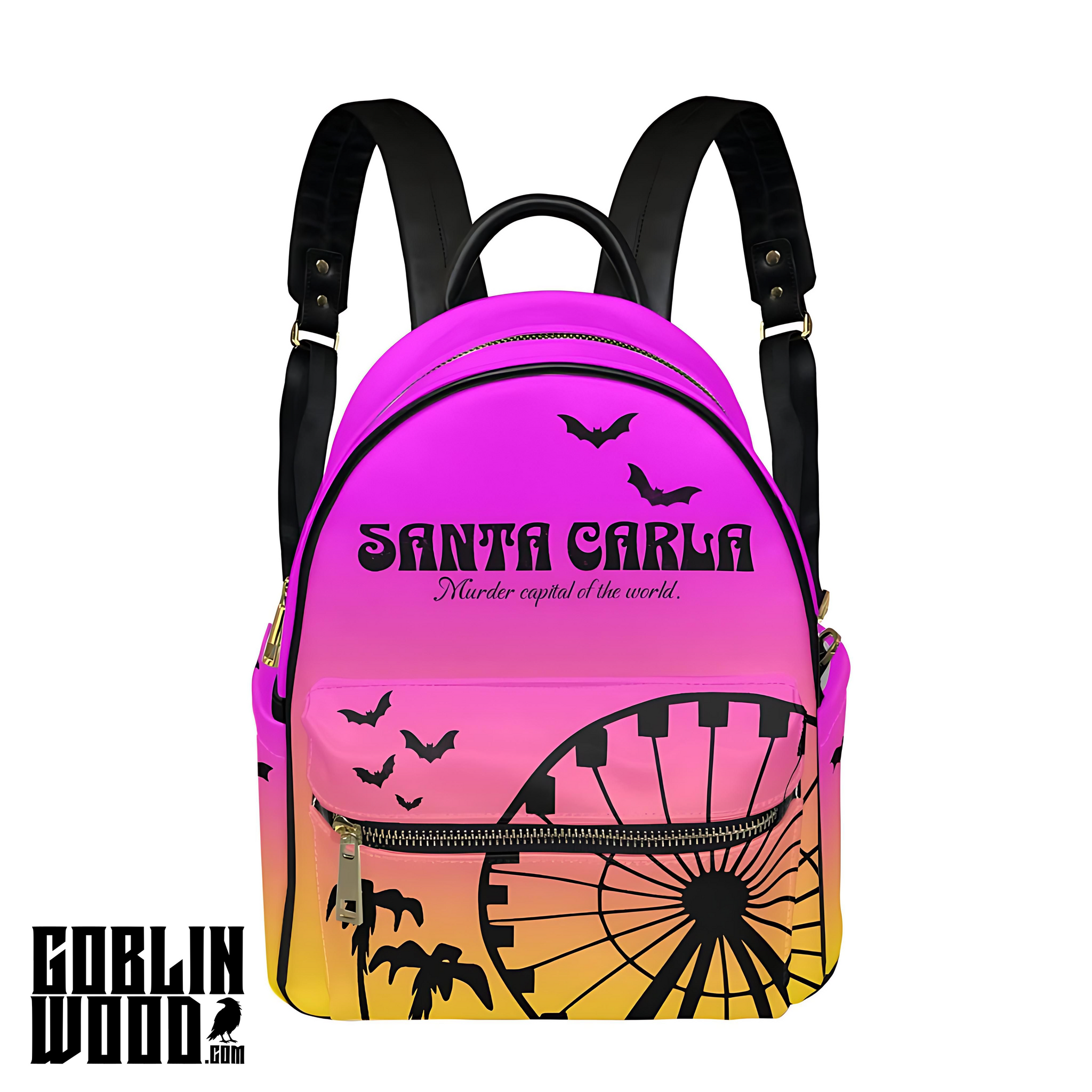 Santa Carla (Fairground) - Mini Backpack - The Lost Boys Inspired - Goblin Wood Exclusive