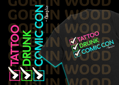 Charlie - Premium T-Shirt - Supernatural Inspired - Goblin Wood Exclusive