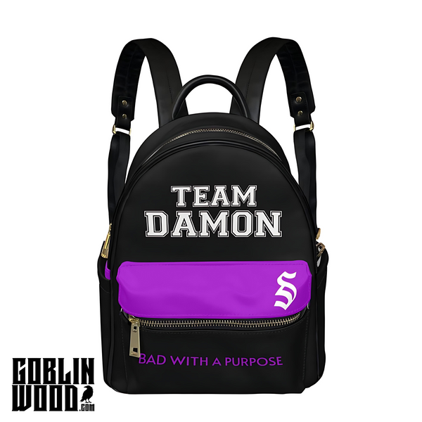 Team Damon - Mini Backpack - TVD Inspired - Goblin Wood Exclusive