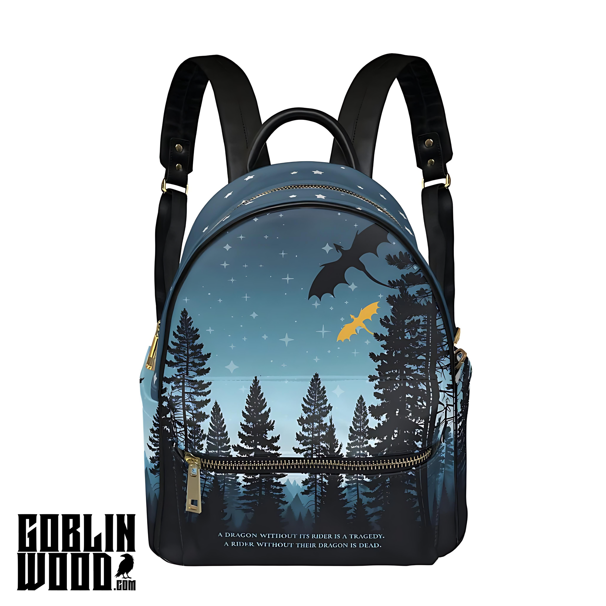 Skyline - Mini Backpack - Fourth Wing Inspired - Goblin Wood Exclusive