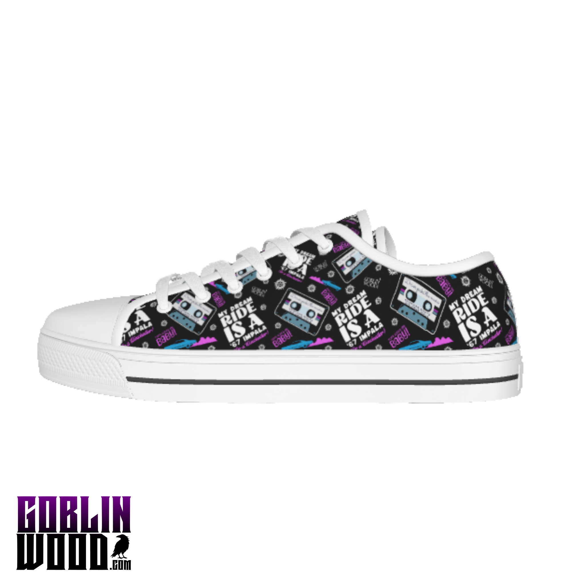 Dream Ride - Canvas Lo-Top Shoe - Supernatural Inspired - Goblin Wood Exclusive