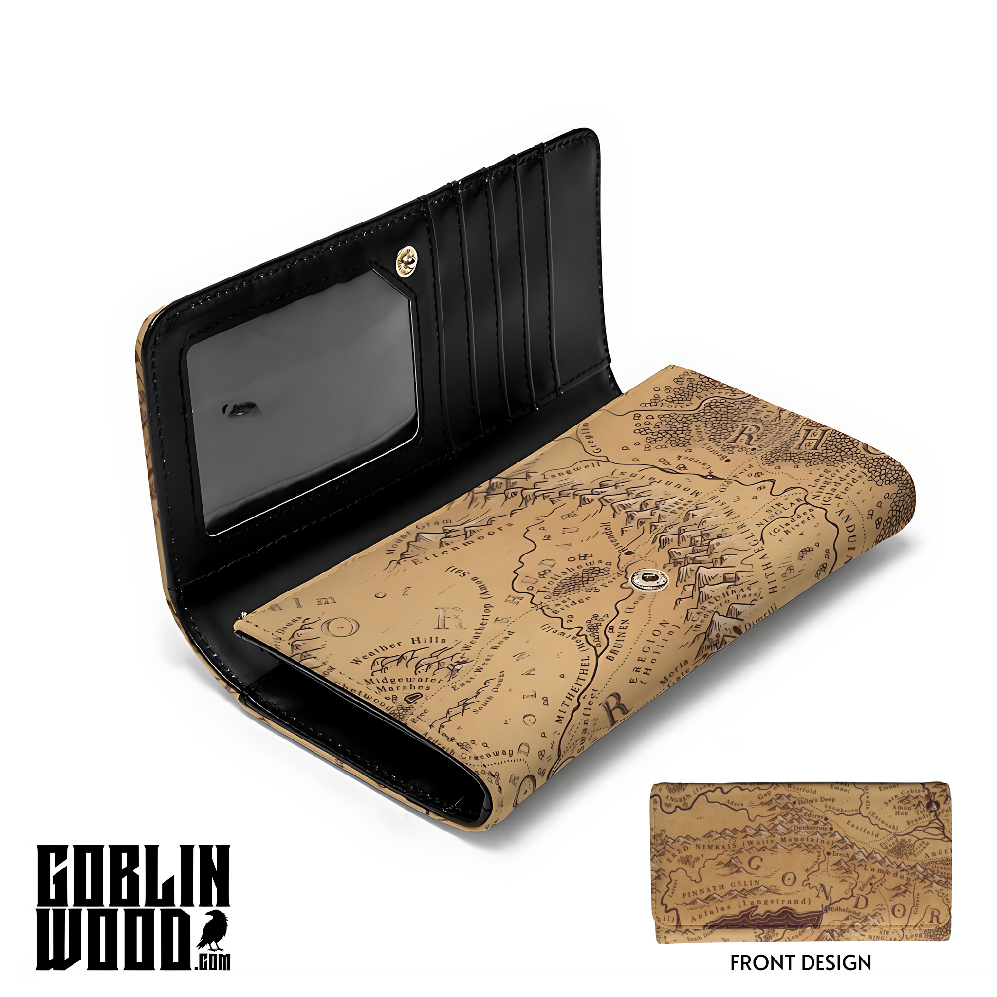 Map - AOP Purse - LOTR Inspired - Goblin Wood Exclusive