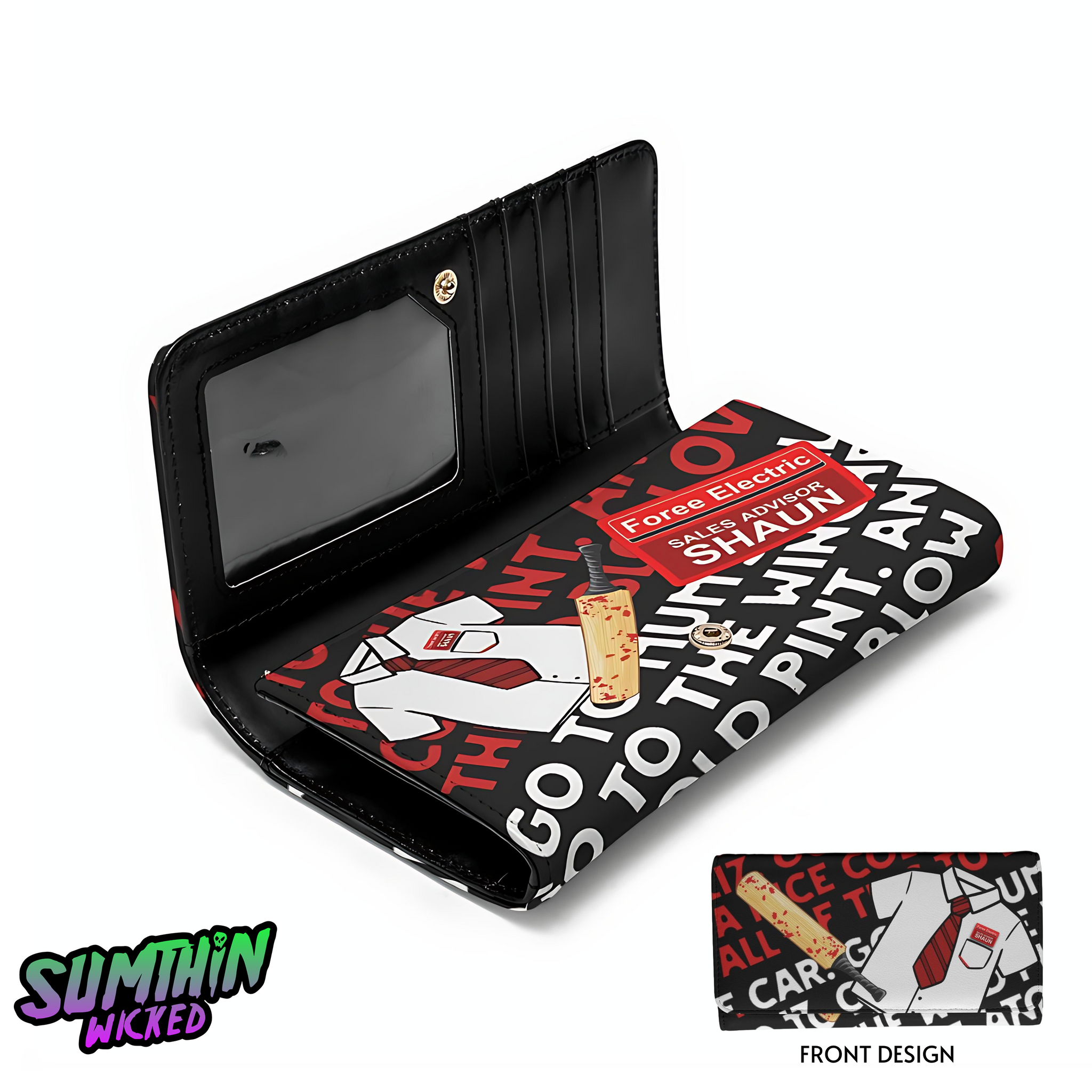 Winchester - AOP Purse - Shaun Of The Dead Inspired - Sumthin Wicked Exclusive