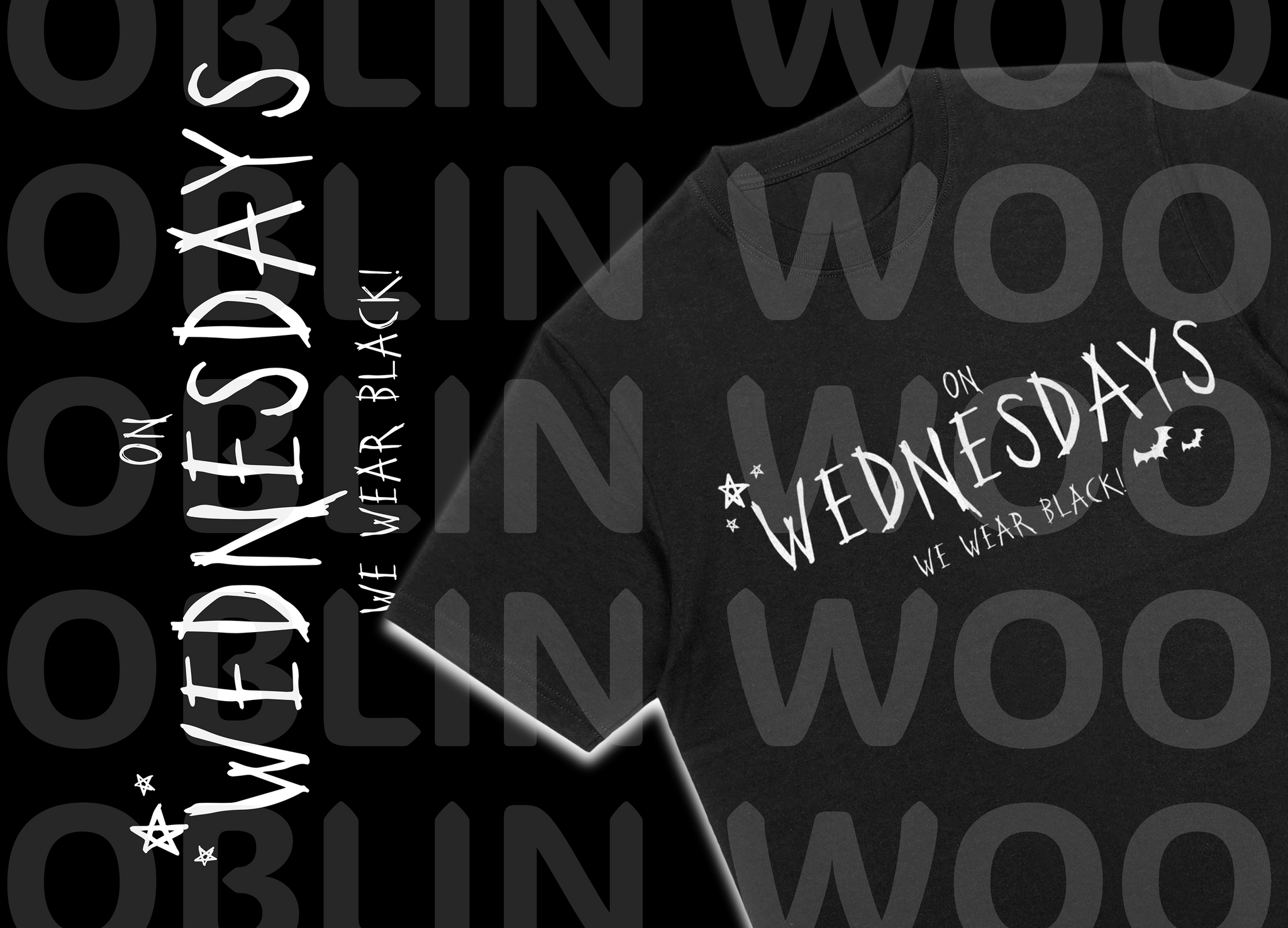 Wednesday - Premium T-Shirt - Wednesday Inspired - Goblin Wood Exclusive