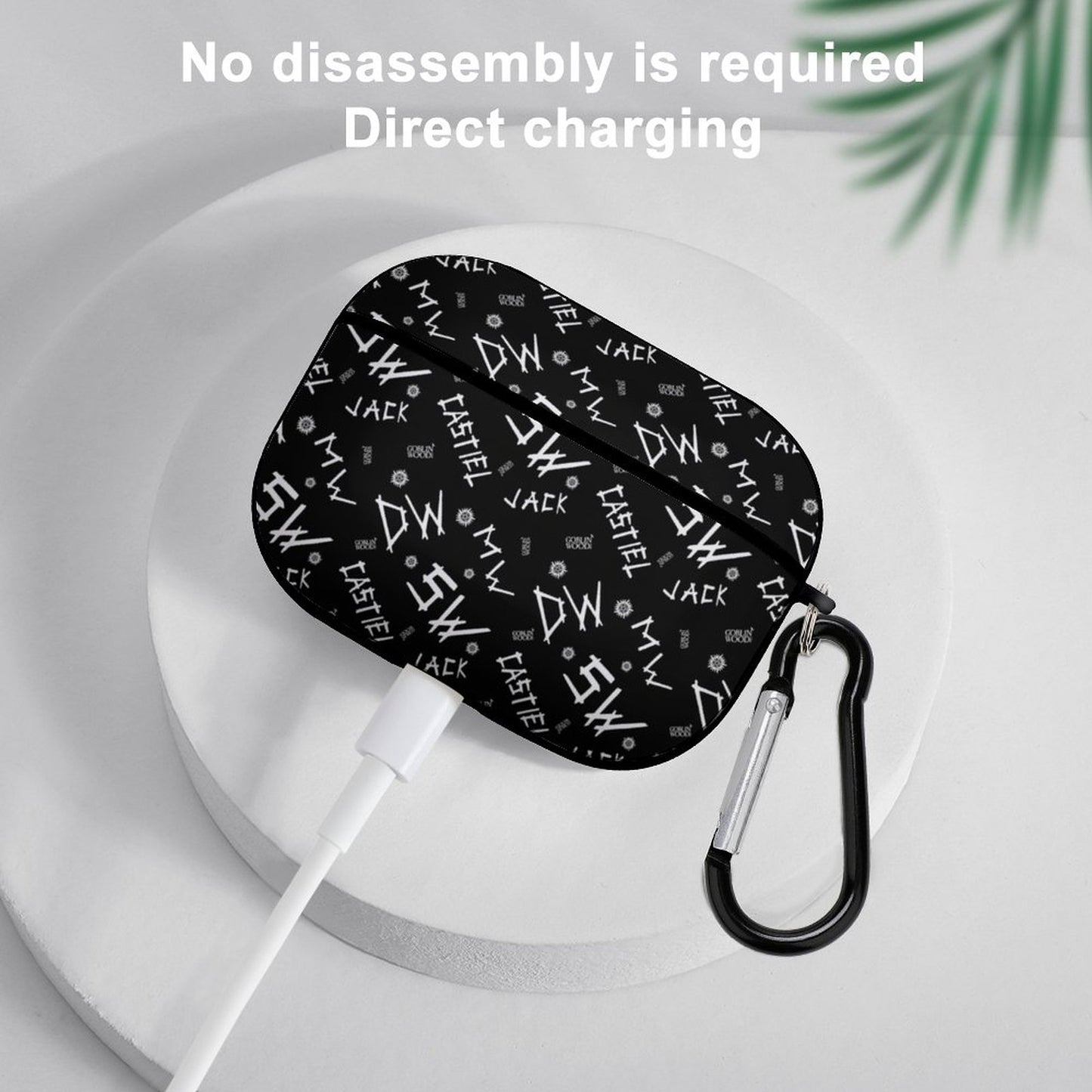 Initials (Black) - Airpod Pro - Goblin Wood Exclusive