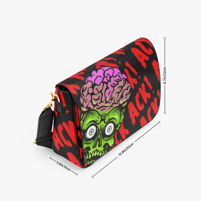 Ack Ack Ack! - PU Cross Body Hand Bag - Mars Attacks! Inspired - Sumthin Wicked Exclusive - Goblin Wood