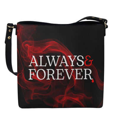 Always & Forever - Black Cross Body Bucket Bag -  - Goblin Wood Exclusive - Goblin Wood