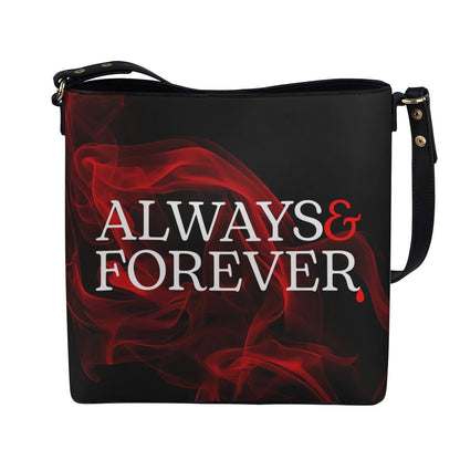 Always & Forever - Black Cross Body Bucket Bag -  - Goblin Wood Exclusive - Goblin Wood