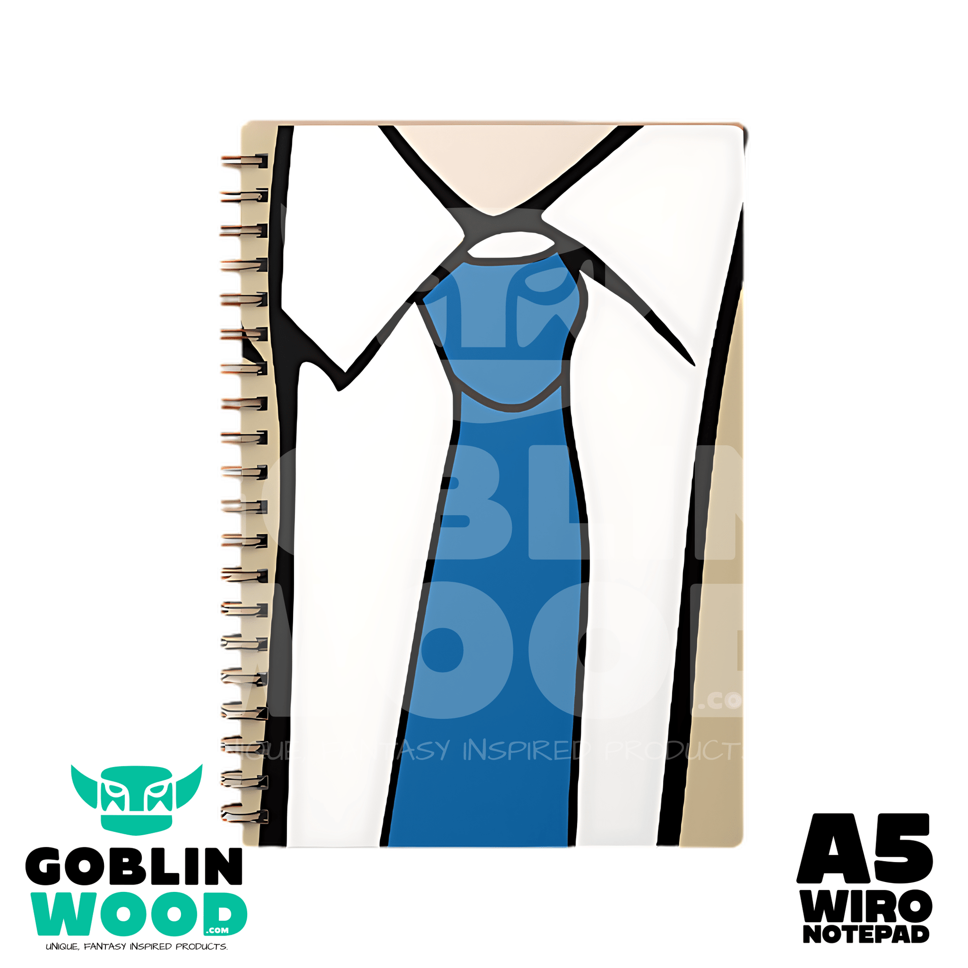 Angel - A5 AOP Lined Notebook - Supernatural Inspired - Goblin Wood Exclusive - Goblin Wood