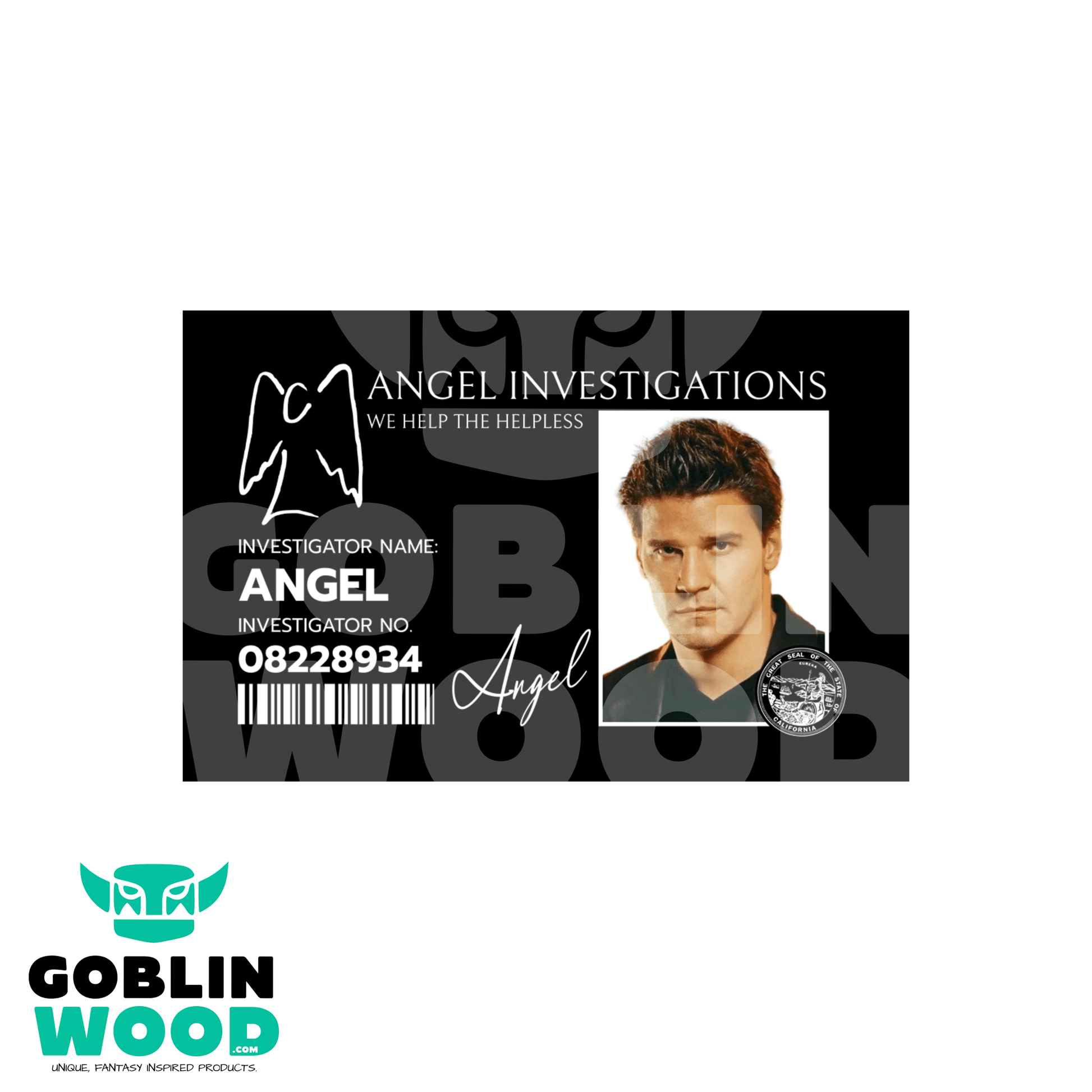 Angel - ID Badge -  - Goblin Wood Exclusive - Goblin Wood