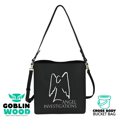 Angel Investigations - Cross Body Bucket Bag -  - Goblin Wood Exclusive - Goblin Wood