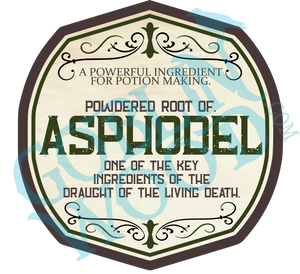 Powdered Root of Asphodel - Harry Potter Inspired