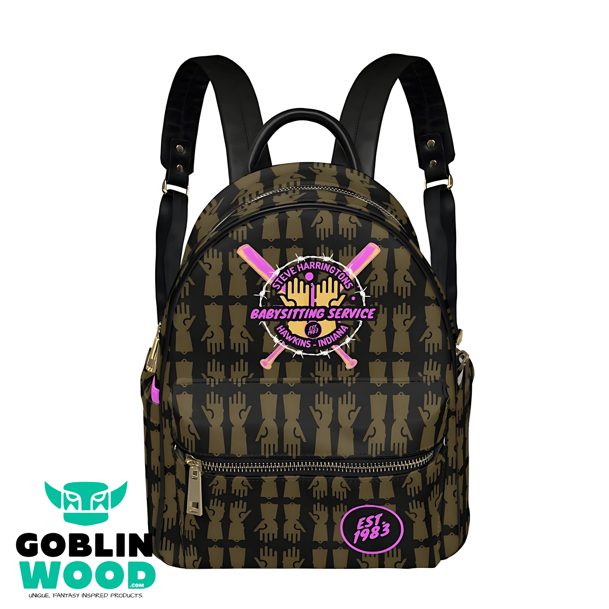 Babysitter - Mini Backpack - Stranger Things Inspired - Goblin Wood Exclusive - Goblin Wood