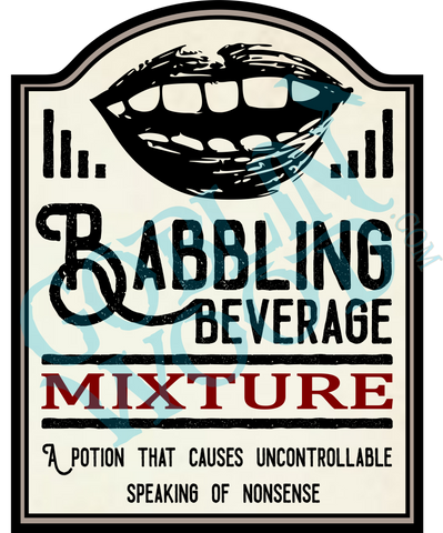 Babbling Beverage - Harry Potter Inspired