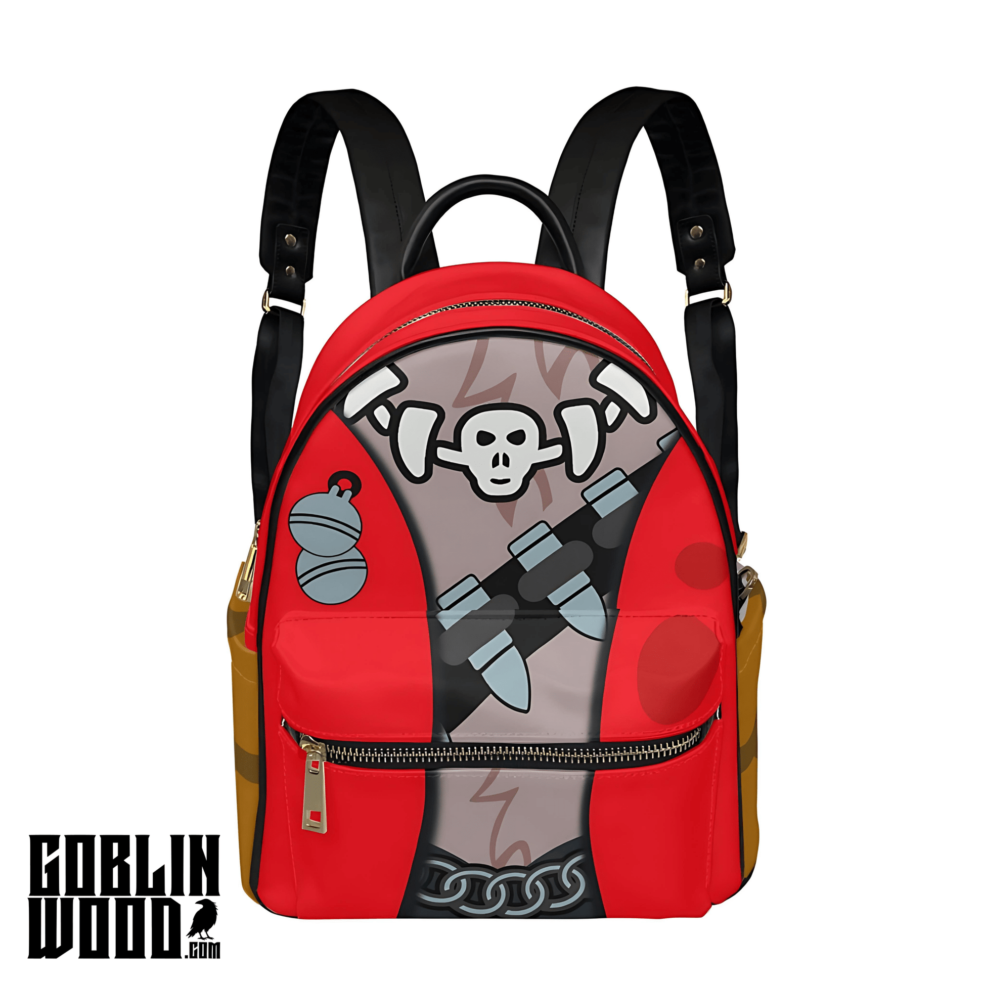 Bebop - Mini Backpack - TMNT Inspired - Goblin Wood Exclusive - Goblin Wood