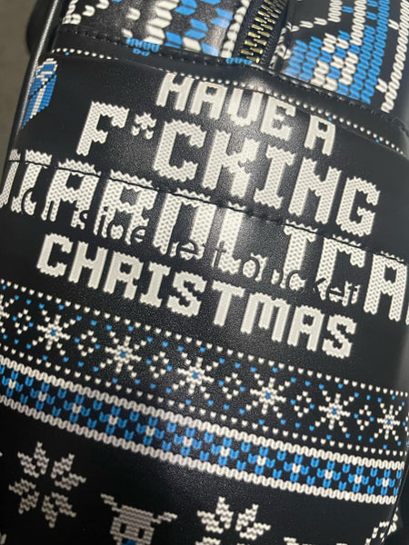 Billy - FACTORY ERROR - Xmas Knit Pattern Mini Backpack - The Boys Inspired - Goblin Wood Exclusive - Goblin Wood